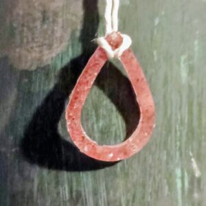 Garnet Sand Pendant